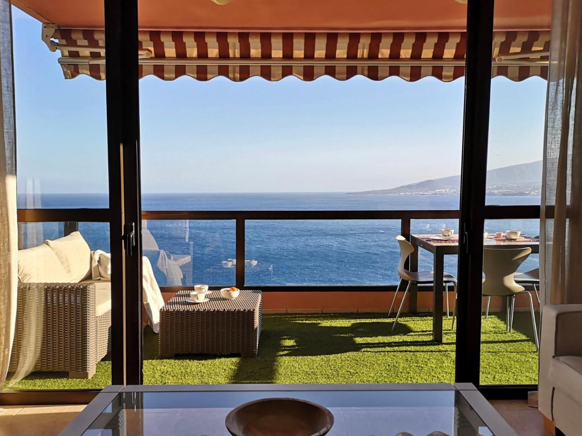 Ferienwohnung Magnific Flat With Panoramic Sea Views Radazul Exterior foto