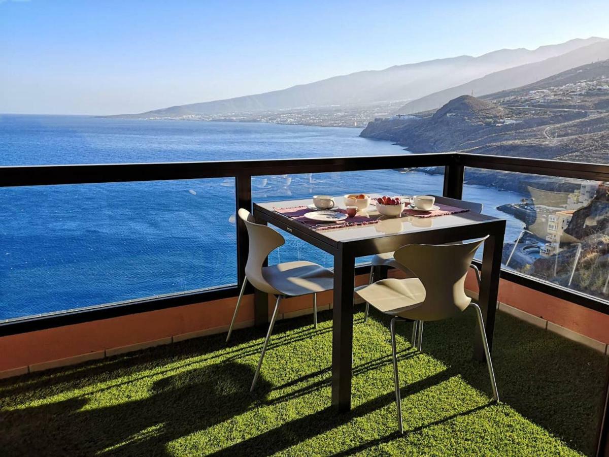 Ferienwohnung Magnific Flat With Panoramic Sea Views Radazul Exterior foto